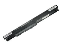 DLH - Batterie de portable (standard) (équivalent à : HP OA04, HP HSTNN-PB5S, HP F3B94AA, HP HSTNN-LB5S, HP OA03, HP HSTNN-LB5Y, HP HSTNN-PB5Y) - Lithium Ion - 4 cellules - 2600 mAh - 38 Wh - noir - pour HP Laptop 14, 15; Pavilion 15 HERD1826-B041Q3