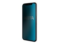 DICOTA Secret - Protection d'écran pour téléphone portable - avec filtre de confidentialité - 4 voies - transparent - pour Apple iPhone X D31456