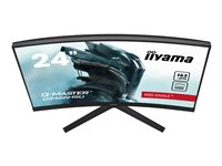 iiyama G-MASTER Red Eagle G2466HSU-B1 - écran LED - incurvé - Full HD (1080p) - 24" G2466HSU-B1