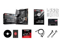 MSI MAG Z390 TOMAHAWK - Carte-mère - ATX - Socket LGA1151 - Z390 - USB 3.1 Gen 1, USB-C Gen2, USB 3.1 Gen 2 - 2 x Gigabit LAN - carte graphique embarquée (unité centrale requise) - audio HD (8 canaux) MAG Z390 TOMAHAWK