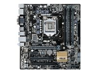 ASUS Q170M-C - Carte-mère - micro ATX - Socket LGA1151 - Q170 - USB 3.0 - Gigabit LAN - carte graphique embarquée (unité centrale requise) - audio HD (8 canaux) 90MB0MK0-M0EAY1