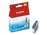 Canon CLI 8C - Réservoir d'encre - 1 x cyan - 420 pages - pour PIXMA iP3500, iP4500, iP5300, MP510, MP520, MP610, MP960, MP970, MX700, MX850, Pro9000 0621B001?PK6