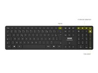 PORT Connect OFFICE PRO - Clavier - sans fil - Bluetooth 5.0 - AZERTY - Français 900903