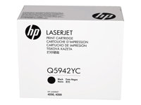 HP Q5942YC - Extra High Capacity - noir - originale - LaserJet - cartouche de toner (Q5942YC) Contract - pour LaserJet 4250, 4250dtn, 4250dtnsl, 4250n, 4250tn, 4350, 4350dtn, 4350dtnsl, 4350n, 4350tn Q5942YC