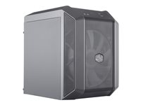 Cooler Master MasterCase H100 - Tour - mini ITX - pas d'alimentation (ATX / PS/2) - noir, gris de fer - USB/Audio MCM-H100-KANN-S00