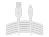 Belkin BOOST CHARGE - Câble Lightning - USB mâle pour Lightning mâle - 3 m - blanc CAA008BT3MWH