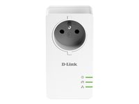 D-Link PowerLine AV2 1000 HD Gigabit Passthrough Kit DHP-P601AV - Kit d'adaptation pour courant porteur - GigE, HomePlug AV (HPAV) 2.0, IEEE 1901 - Branchement mural DHP-P601AV/FR