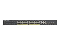 Zyxel GS1920-24HPv2 - Commutateur - intelligent - 24 x 10/100/1000 (PoE+) + 4 x SFP Gigabit combiné + 4 x 10/100/1000 - Montable sur rack - PoE+ (375 W) ZY-GS192024HPV2