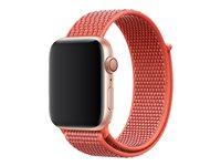 Apple 44mm Sport Loop - Bracelet de montre - Régulier (s'adapte aux poignets de 145 - 220 mm) - nectarine - pour Watch (42 mm, 44 mm) MTMC2ZM/A