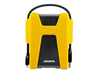 ADATA HD680 - Disque dur - chiffré - 1 To - externe (portable) - USB 3.1 - AES 256 bits - jaune AHD680-1TU31-CYL