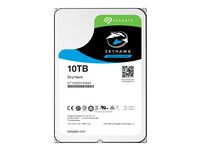 Seagate SkyHawk ST10000VX0004 - Disque dur - 10 To - interne - 3.5" - SATA 6Gb/s - 7200 tours/min - mémoire tampon : 256 Mo ST10000VX0004