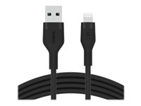 Belkin BOOST CHARGE - Câble Lightning - USB mâle pour Lightning mâle - 2 m - noir CAA008BT2MBK