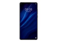 Huawei P30 - 4G smartphone - double SIM - RAM 6 Go / Mémoire interne 128 Go - Carte NM - écran OEL - 6.1" - 2340 x 1080 pixels - 3 x caméras arrière 40 MP, 16 MP, 8 MP - front camera 32 MP - noir 51095RJA