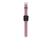 OtterBox All Day Comfort - Bracelet pour montre intelligente - antimicrobien, respirant - morganite mauve (rose) - pour Apple Watch SE, Series 3, Series 4, Series 5, Series 6, Series 7 77-90268