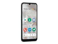 DORO 8100 - 4G smartphone - RAM 2 Go / Mémoire interne 32 Go - microSD slot - 6.1" - 1560 x 720 pixels - 3 x caméras arrière 13 MP, 2 MP, 2 MP - front camera 5 MP - avec Montre Doro verte - gris 8384