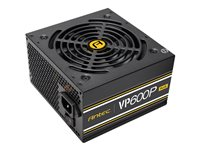 Antec VP P PLUS Series VP600P Plus - Alimentation électrique (interne) - ATX12V / EPS12V - 80 PLUS - CA 200-240 V - 600 Watt - PFC active 0-761345-11654-1