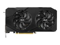 ASUS DUAL-GTX1660S-6G-EVO - Carte graphique - GF GTX 1660 SUPER - 6 Go GDDR6 - PCIe 3.0 x16 - DVI, HDMI, DisplayPort 90YV0DS5-M0NA00