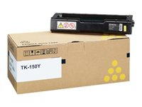 Kyocera TK 150Y - Jaune - original - cartouche de toner - pour Kyocera FS-C1020MFP, FS-C1020MFP/KL3, FS-C1020MFP+, FS-C1020MFP+/KL3 1T05JKANL0