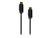 Belkin High Speed HDMI Cable - HDMI avec câble Ethernet - HDMI (M) pour HDMI (M) - 1 m - support 4K AV10050BT1M