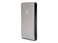 G-Technology G-DRIVE Mobile USB-C - Disque dur - 1 To - externe (portable) - USB 3.1 Gen 1 (USB-C connecteur) - 7200 tours/min - gris 0G04844