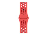 Apple Nike - Bracelet pour montre intelligente - 41 mm - taille Regular - cramoisi brillant/rouge gym MPGW3ZM/A