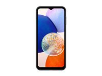 Samsung Galaxy A14 5G - 5G smartphone - double SIM - RAM 4 Go / Mémoire interne 64 Go - microSD slot - Écran LCD - 6.6" - 2408 x 1080 pixels - 3 x caméras arrière 50 MP, 2 MP, 2 MP - front camera 13 MP - noir SM-A146PZKDEUB