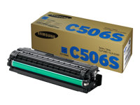 Samsung CLT-C506S - Cyan - original - cartouche de toner (SU047A) - pour Samsung CLP-680DW, CLP-680ND, CLX-6260FD, CLX-6260FR, CLX-6260FW, CLX-6260ND SU047A