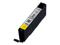 Canon CLI-571Y - 7 ml - jaune - original - réservoir d'encre - pour PIXMA TS5051, TS5053, TS5055, TS6050, TS6051, TS6052, TS8051, TS8052, TS9050, TS9055 0388C001