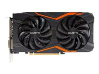 Gigabyte GeForce GTX 1050 Ti G1 Gaming 4G - OC Edition - carte graphique - GF GTX 1050 Ti - 4 Go GDDR5 - PCIe 3.0 x16 - DVI, DisplayPort, 3 x HDMI GV-N105TG1 GAMING-4GD