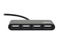 PORT Connect - Concentrateur (hub) - 4 x USB 2.0 - de bureau 900128