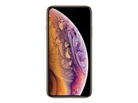 Apple iPhone XS - Smartphone - double SIM - 4G Gigabit Class LTE - 64 Go - GSM - 5.8" - 2436 x 1125 pixels (458 ppi) - Super Retina HD - 2x caméras arrière (2x front cameras) - or MT9G2ZD/A