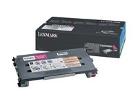 Lexmark - À rendement élevé - magenta - originale - cartouche de toner - pour Lexmark C500n, X500n, X502n C500H2MG