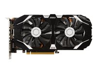 MSI GTX 1060 3GT OC - Carte graphique - GF GTX 1060 - 3 Go GDDR5 - PCIe 3.0 x16 - DVI, HDMI, DisplayPort GEFORCE GTX 1060 3GT OC