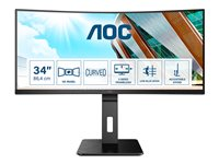 AOC Pro-line CU34P2A - P2 Series - écran LED - incurvé - 34" CU34P2A