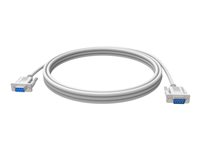 Vision Techconnect - Rallonge de câble série - DB-9 (F) pour DB-9 (M) - 5 m - blanc TC 5MSEXT