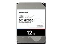 WD Ultrastar HE12 HUH721212AL4205 - Disque dur - chiffré - 12 To - interne - 3.5" - SAS 12Gb/s - 7200 tours/min - mémoire tampon : 256 Mo - cryptage TCG avec FIPS 0F29563