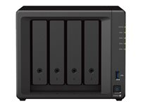 Synology Disk Station DS923+ - Serveur NAS - 4 Baies - SATA 6Gb/s / eSATA - RAID RAID 0, 1, 5, 6, 10, JBOD - RAM 4 Go - Gigabit Ethernet - iSCSI support DS923+