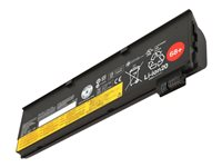 DLH - Batterie de portable (standard) (équivalent à : Lenovo 0C52862, Lenovo 68+, Lenovo 0C52861, Lenovo 45N1124, Lenovo 45N1125, Lenovo 45N1132, Lenovo 45N1133, Lenovo 45N1135, Lenovo 45N1767, Lenovo 45N1130, Lenovo 45N1127, Lenovo 45N1128, Lenovo 45N1126, Lenovo 45N1734, Lenovo 121500150, Lenovo 45N1735) - lithium-polymère - 6 cellules - 5200 mAh - 58 Wh - noir - pour Lenovo ThinkPad A275; L450; L460; L470; P50s; S540; T440; T440s; T450; T450s; T460; T460p; T470p; T550; T560; W550s; X240; X250; X260; X270 LEVO1925-B056Q3