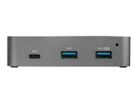 StarTech.com Hub USB-C à 3 ports - 10 Gbps - Avec 2 ports USB-A, 1 port USB-C, 1 port GbE - Câble hôte avec longueur de 1 m (HB31C2A1CGS) - Concentrateur (hub) - 1 x USB-C + 2 x USB 3.1 + 1 x 10/100/1000 - de bureau - CA 110/240 V - pour P/N: PEXUSB321C HB31C2A1CGS