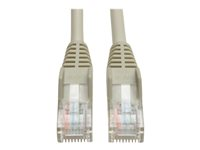 Tripp Lite 10ft Cat5e / Cat5 Snagless Molded Patch Cable RJ45 M/M Gray 10' - Cordon de raccordement - RJ-45 (M) pour RJ-45 (M) - 3 m - UTP - CAT 5e - démarré, sans crochet - gris N001-010-GY