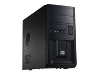 Cooler Master Elite 343 - Tour - micro ATX - pas d'alimentation (ATX / PS/2) - noir - USB/Audio RC-343-KKN1