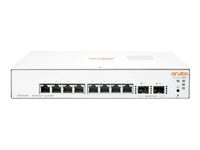 HPE Aruba Instant On 1930 8G 2SFP Switch - Commutateur - C3 - Géré - 8 x 10/100/1000 + 2 x Gigabit SFP - de bureau JL680A#ABB