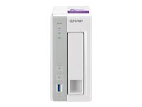 QNAP TS-131P - Serveur NAS - 1 Baies - SATA 6Gb/s - RAM 1 Go - Gigabit Ethernet - iSCSI TS-131P