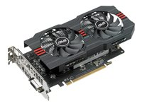 ASUS RX560-O4G - OC Edition - carte graphique - Radeon RX 560 - 4 Go GDDR5 - PCIe 3.0 - DVI, HDMI, DisplayPort 90YV0AH4-M0NA00