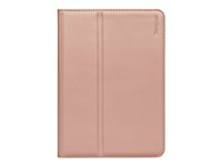 Targus Click-In - Étui à rabat pour tablette - polyuréthane - rose gold - pour Apple iPad mini 2 (2e génération); 3 (3ème génération); 5 (5ème génération) THZ78108GL