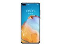 Huawei P40 - 5G smartphone - double SIM - RAM 8 Go / Mémoire interne 128 Go - Carte NM - écran OEL - 6.1" - 2340 x 1080 pixels - 3 x caméras arrière 50 MP, 16 MP, 8 MP - 2x front cameras 32 MP - blush doré 51095EHL