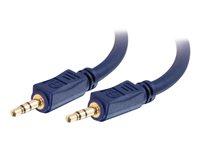 C2G Velocity - Câble audio - mini jack stéréo mâle pour mini jack stéréo mâle - 15 m - blindé 80301