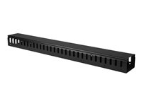 StarTech.com Panneau de gestion de câbles 0U de 91 cm pour rack - Guide-câbles avec conduit encoché - Organisateur pour câbles (CMVER20UF) - Guide pour câbles - 91.4 cm - noir - 20U - pour P/N: RK2537BKM, RK4242BK24, RK4242BK30 CMVER20UF